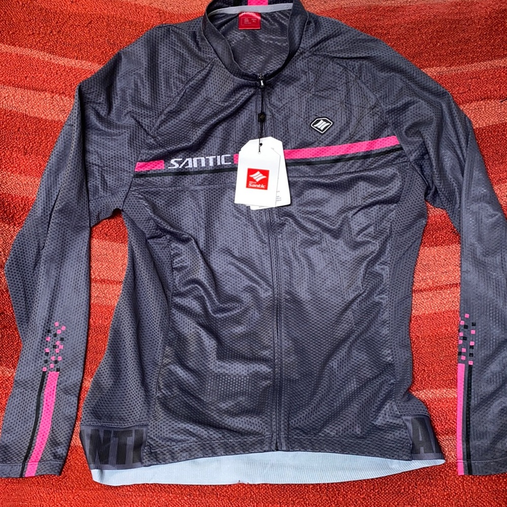 SANTIC CYCLING JERSEY JACKET SZ XL NWT
